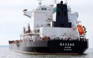 The Iranian vessel Bavand is seen near the port of Paranagua, Brazil July 18, 2019. REUTERS/Joao Andrade NO RESALES. NO ARCHIVES