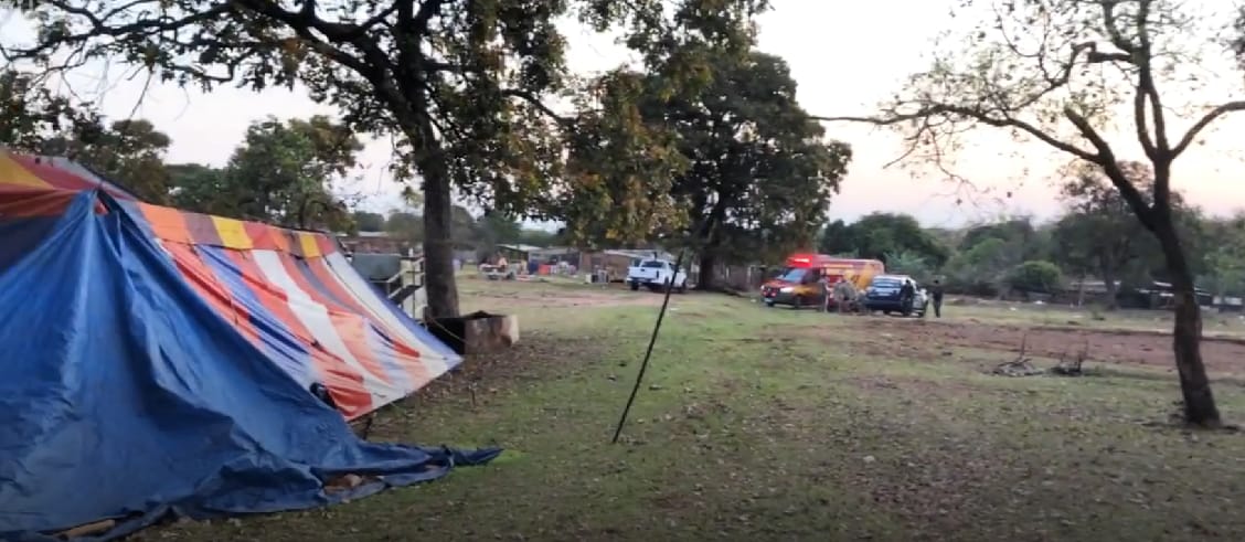 Homem leva tiros próximo ao córrego bálsamo