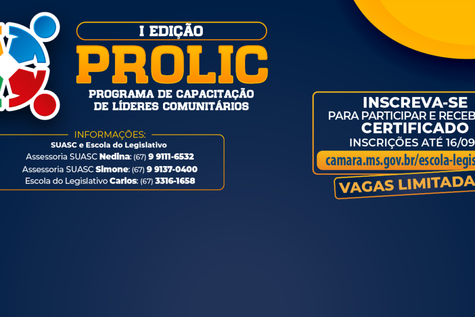 Prolic capacita líderes comunitários em Campo Grande