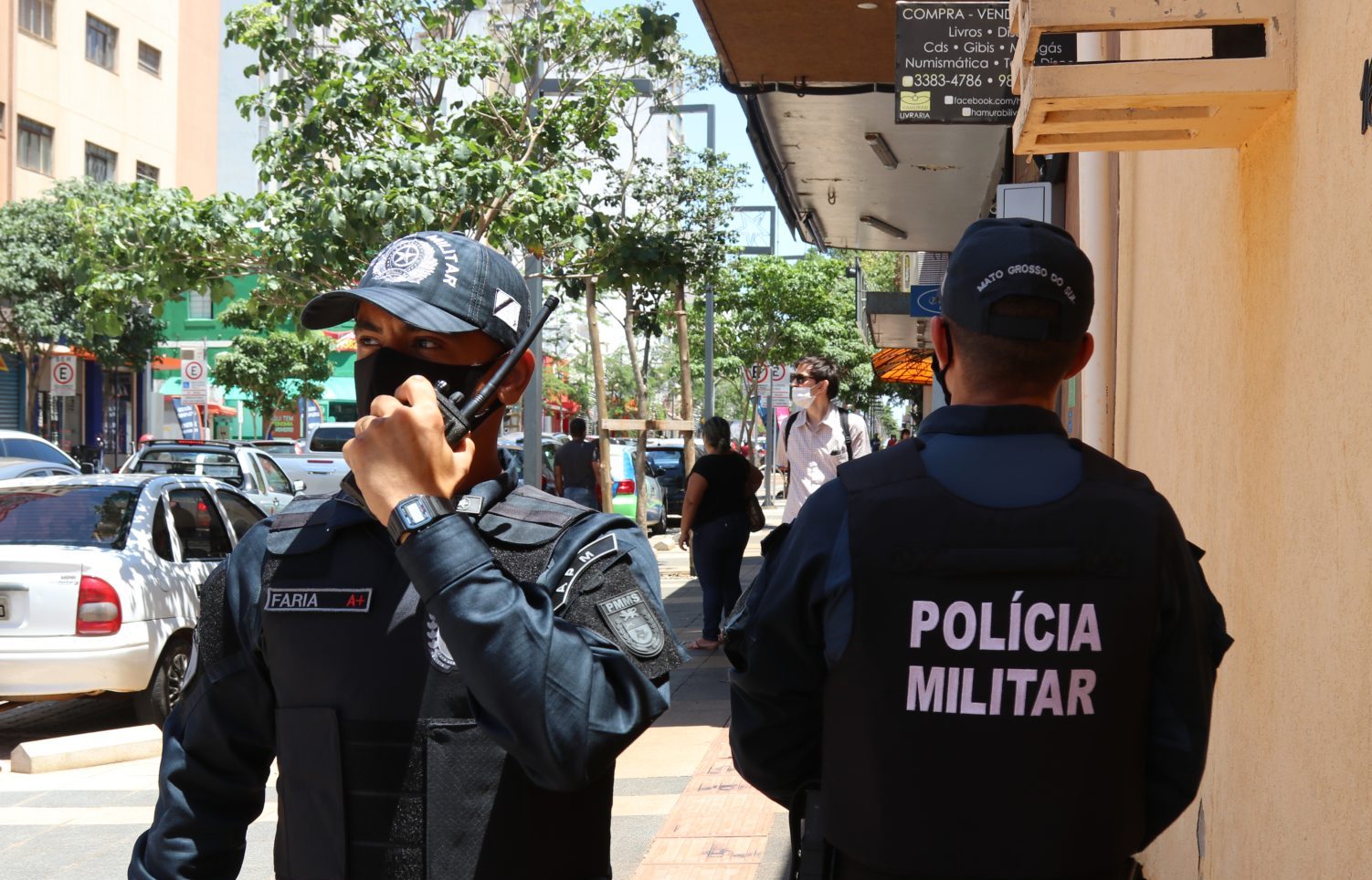 policia patrulha pm centro campo grande capital ms