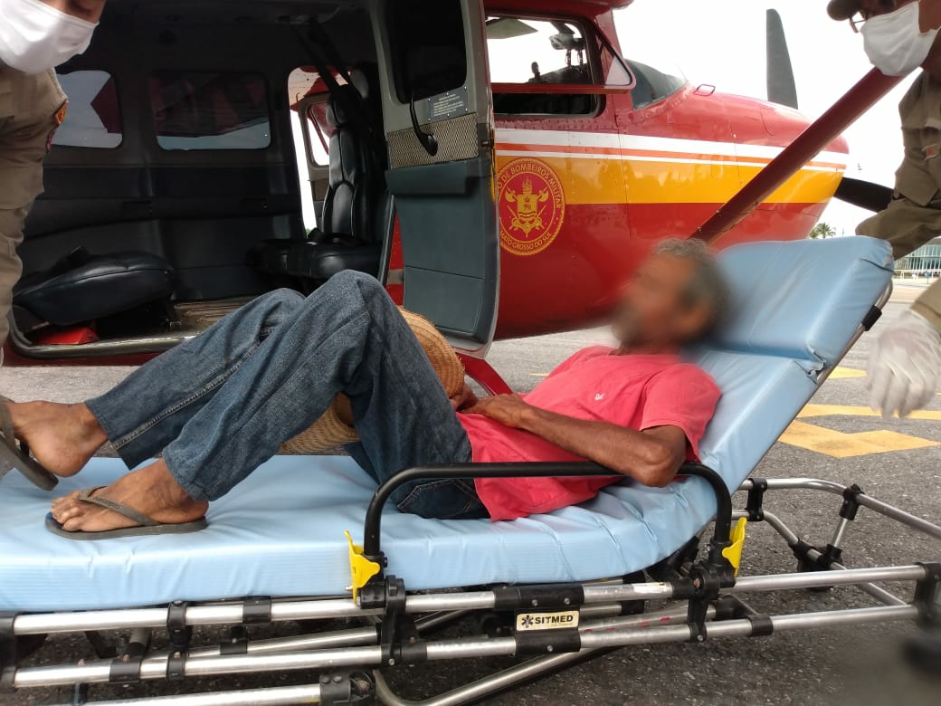 Divulgação/Corpo de Bombeiros