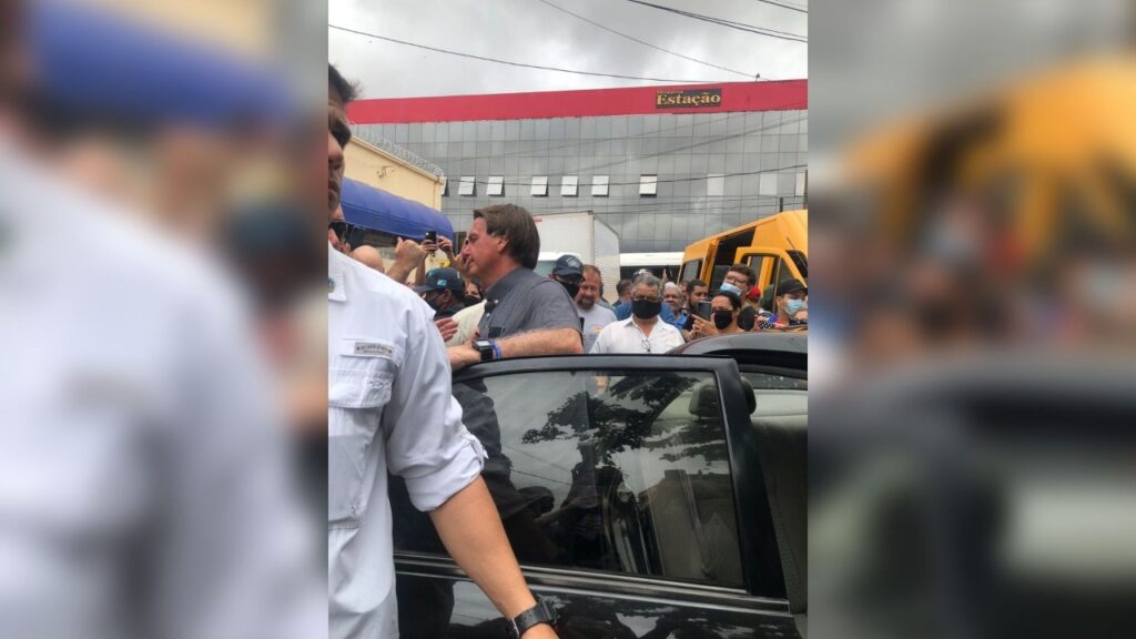 Bolsonaro no Mercadão