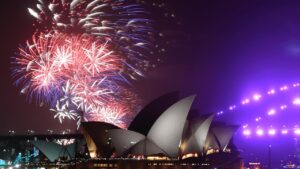 sydney australia fogos de artificio 2022 ano novo reveillon