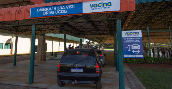 drive ucdb vacina vacinacao imunizacao covid-19