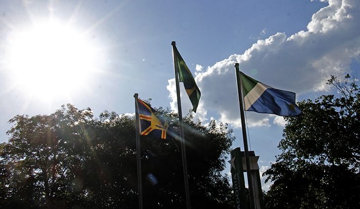 tempo clima bandeira sede governo parque dos poderes