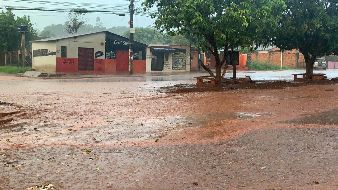 chuva pancada tempo clima queda de granizo campo grande ms jardim carioca