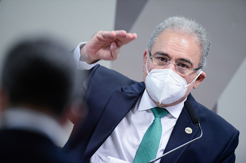 marcelo queiroga ministro da saude covid-19 comissa senado cpi da covid