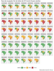 mapa pandemia covid-19 brasil