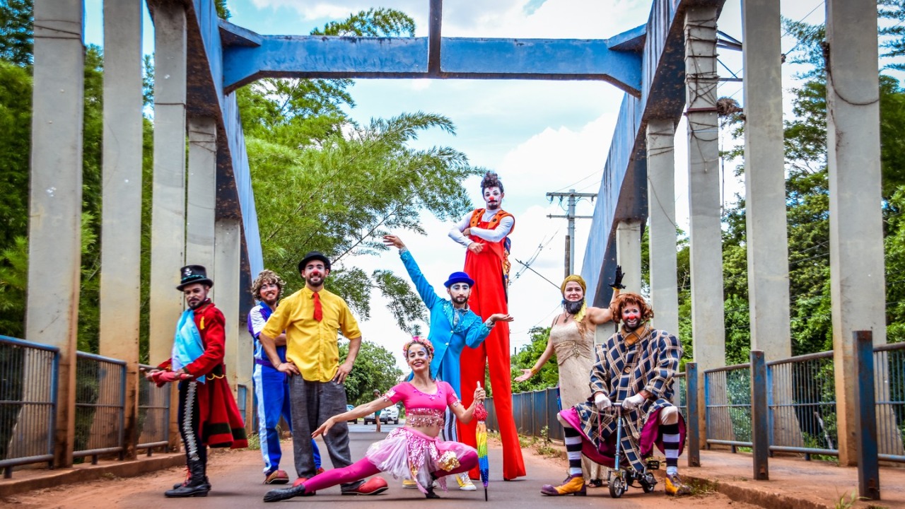 Em MS, o grupo Circo do Mato trabalha a arte circense desde o ano de 2003. Foto: Larissa Pulcherio