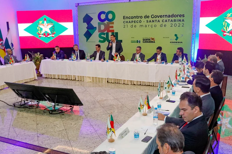 Encontro do Codesul - Fotos: Mauricio Vieira/Secom (SC)