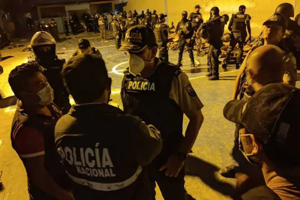 Foto: Polícia Nacional de Ecuador