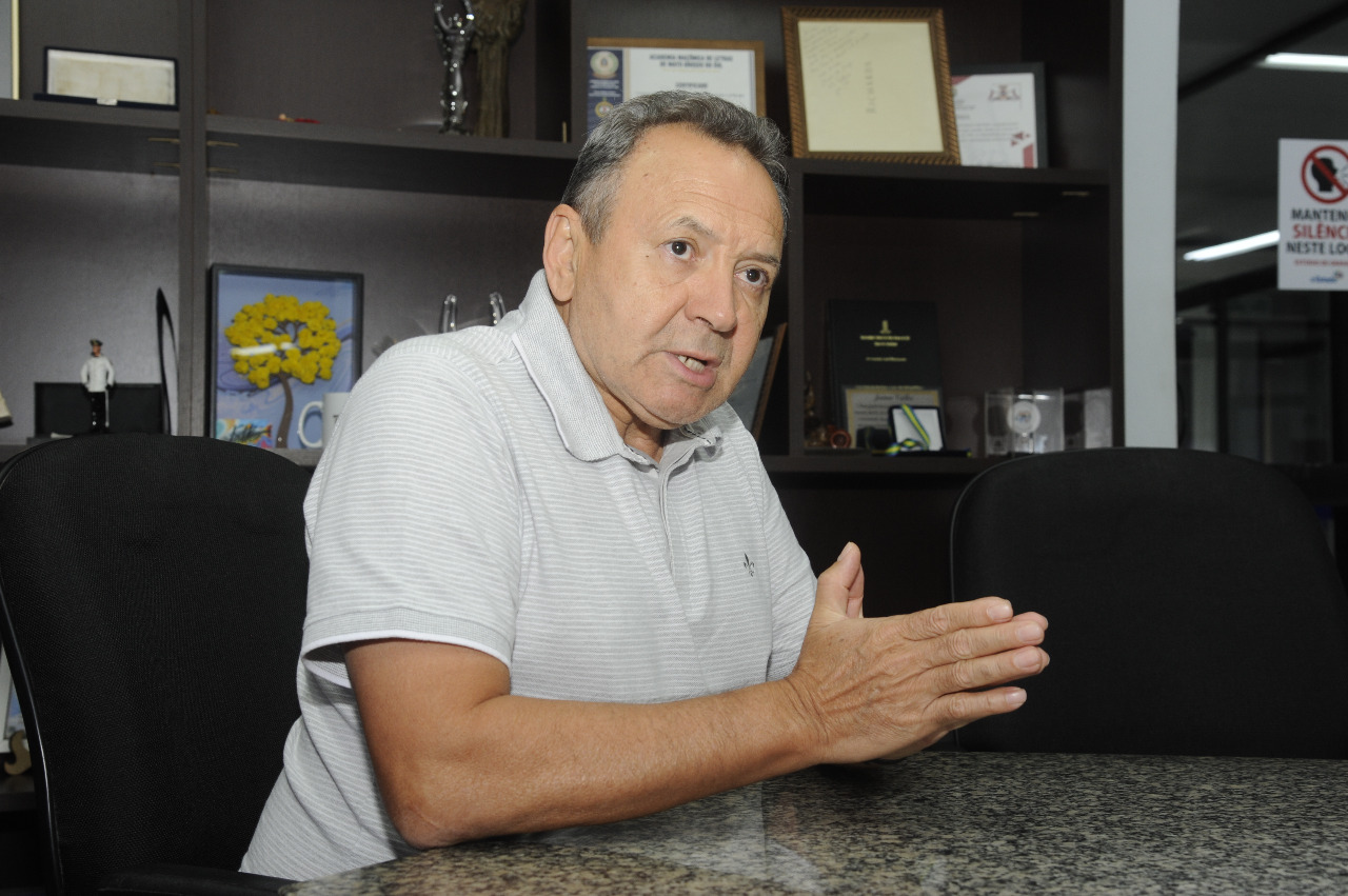 Cel. Castilho fala sobre eleições 2022. Foto Nilson Figueiredo