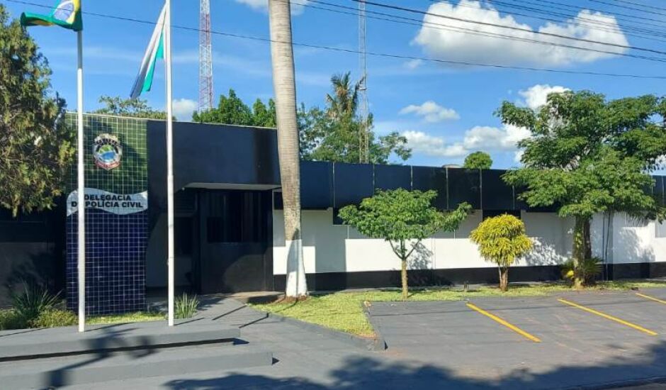 Delegacia de Polícia Civil de Água Clara. Foto: Divulgaçao