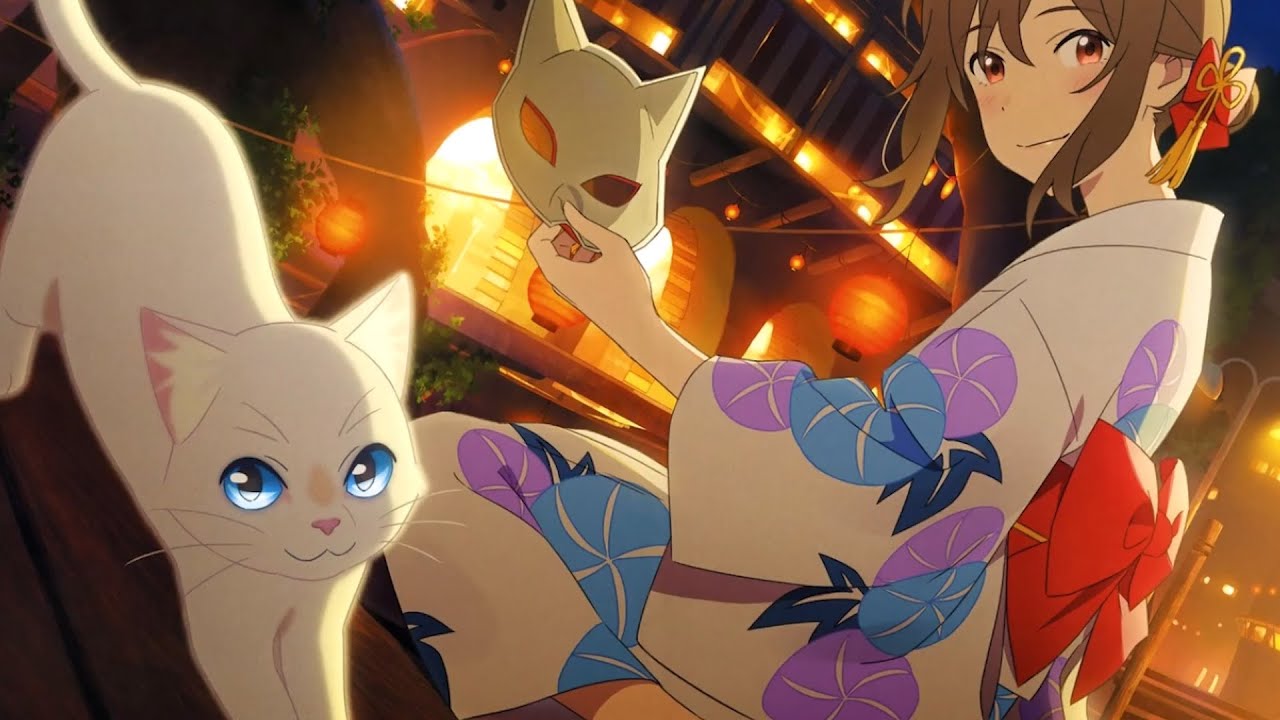 Caneca Filme Anime Gatinho Gato Hei Espirito da Floresta - LaVince