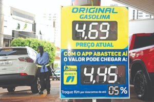 preço gasolina