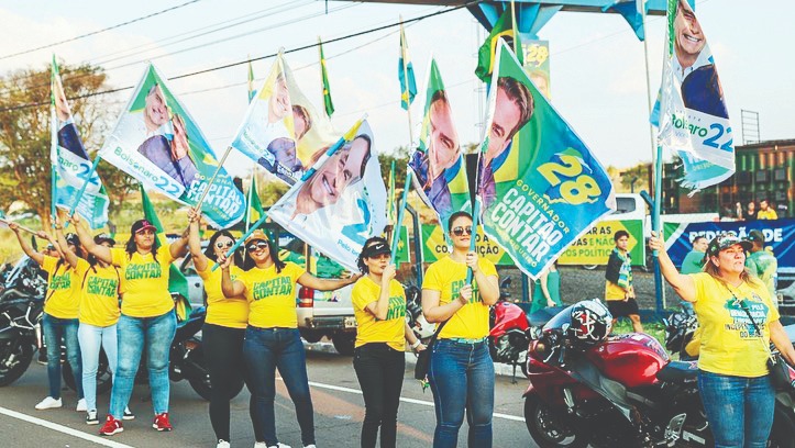 Bandeiraços contar política eleições 2022