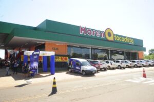 inauguração supermercado Morena Atacadista