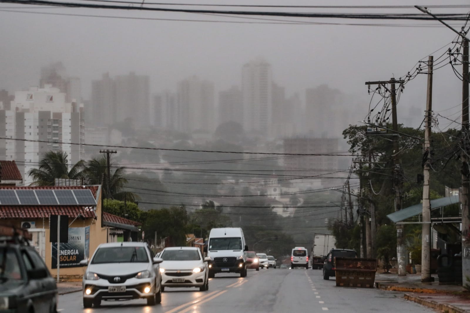 Tempo seco e vinda de frente fria nesta quuinta-feira em MS