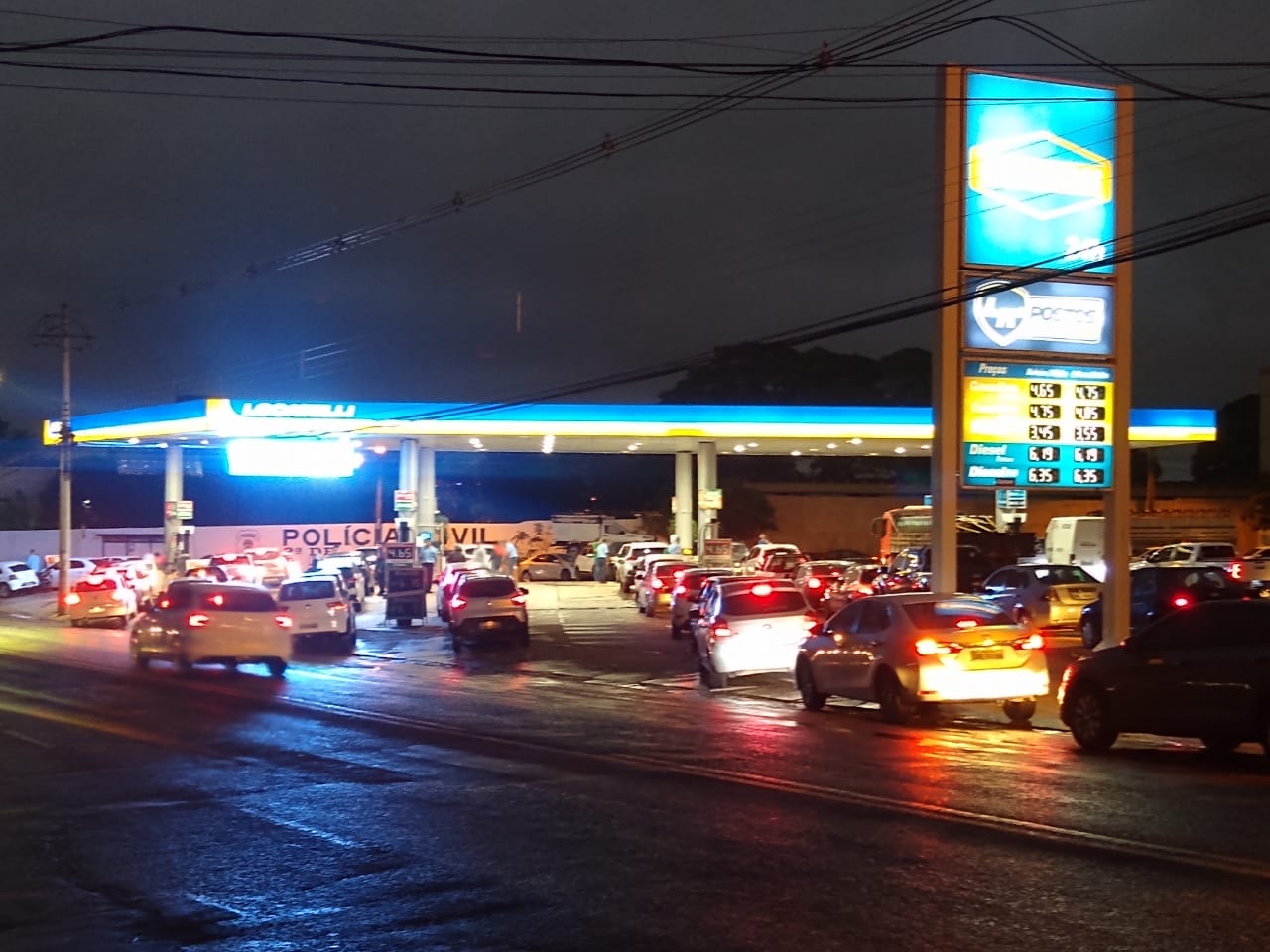 preços de combustíveis