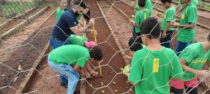 projeto horta escolar Deodápolis