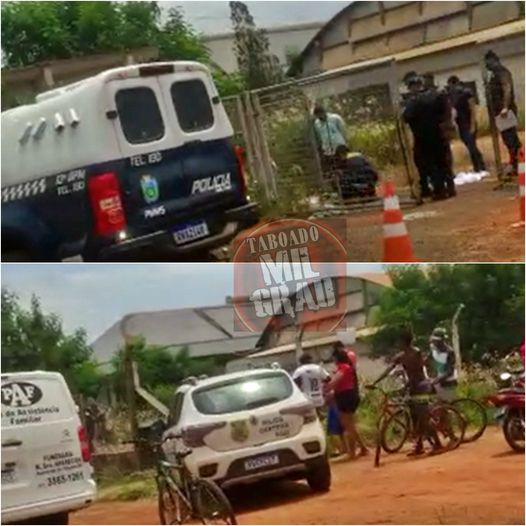 Corpo foi encontrado em fábrica abandonada 
Foto: reprodução Taboado Mil Grau