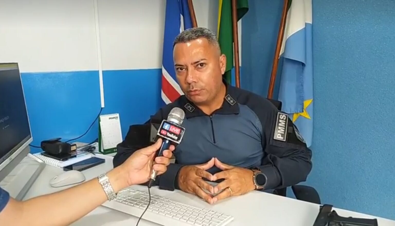 Foto: Reprodução/Rio Brilhante em Tempo Real