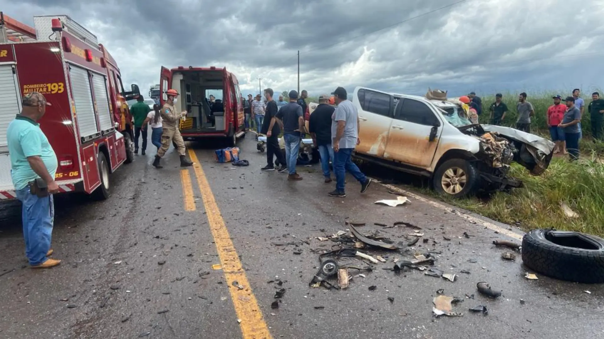 Divulgação/ Corpo de Bombeiros