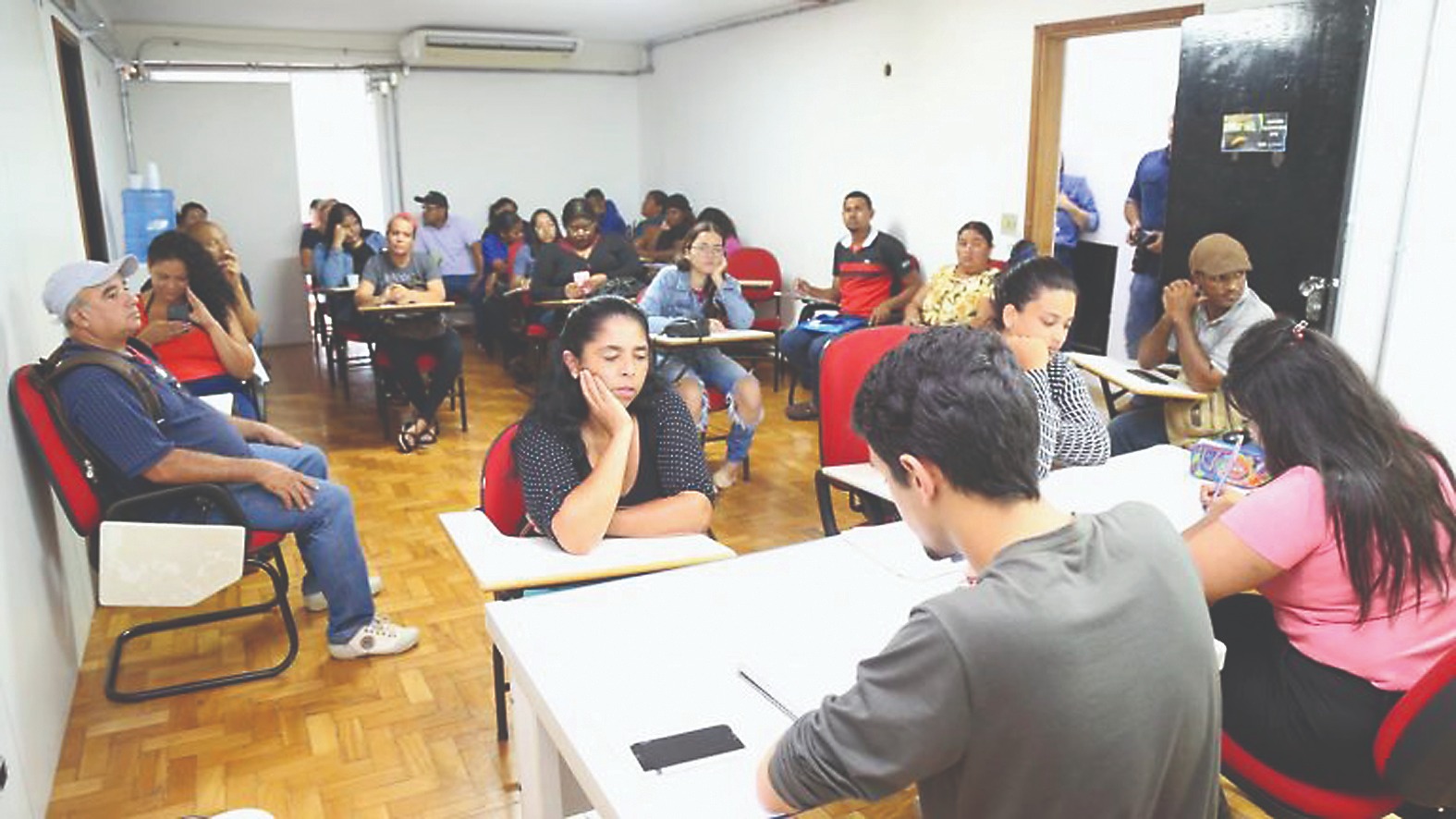 Foto: Central de Atendimento
ao Cidadão, onde são
feitas as negociações
para o IPTU/Nilson Figueiredo