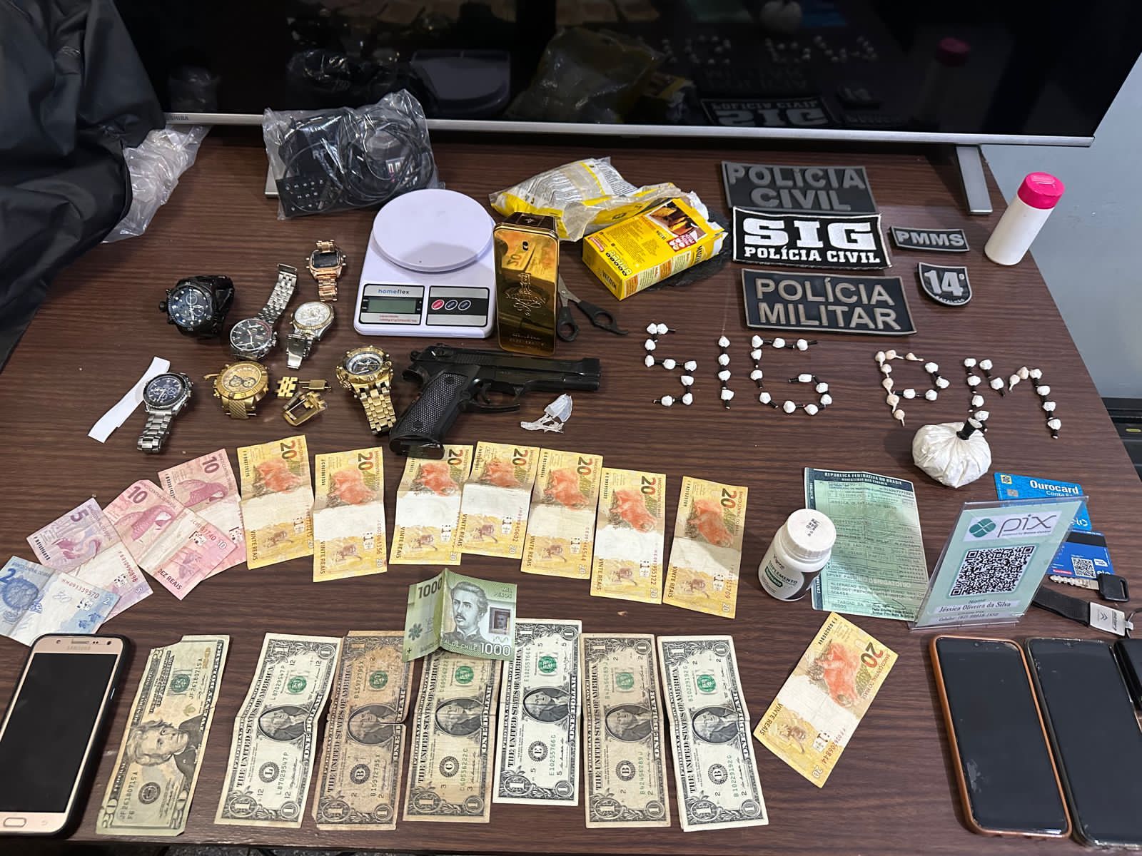 tráfico fátima do sul