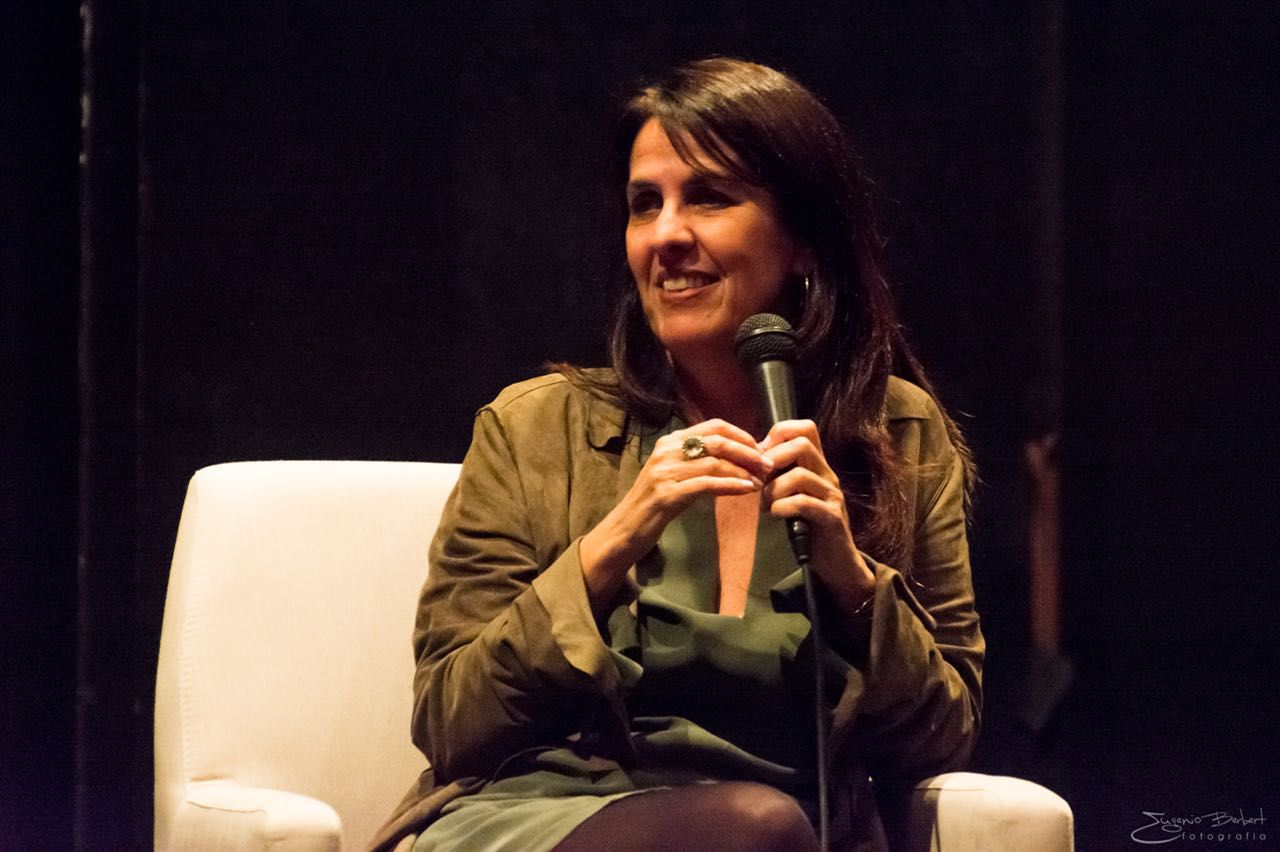 Foto: Martha Medeiros pela primeira vez em Campo Grande/Assessoria