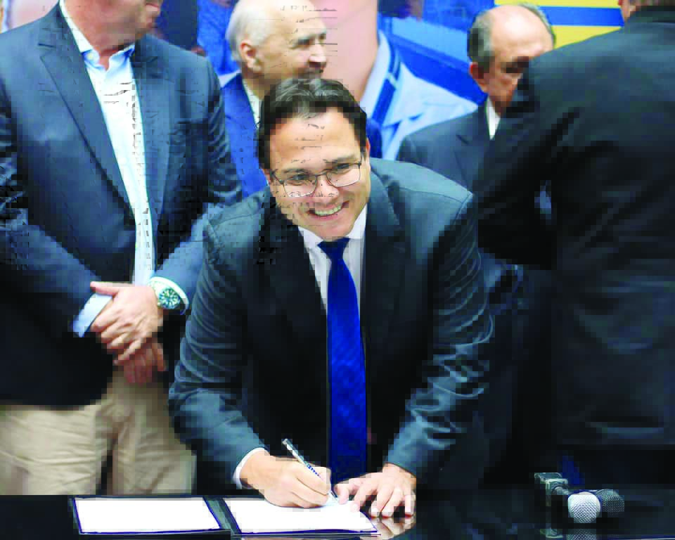 Foto: Pedro Pedrossian Neto
foi eleito deputado
estadual e também é
presidente do PSD, em
Campo Grande/Reprodução/Facebook