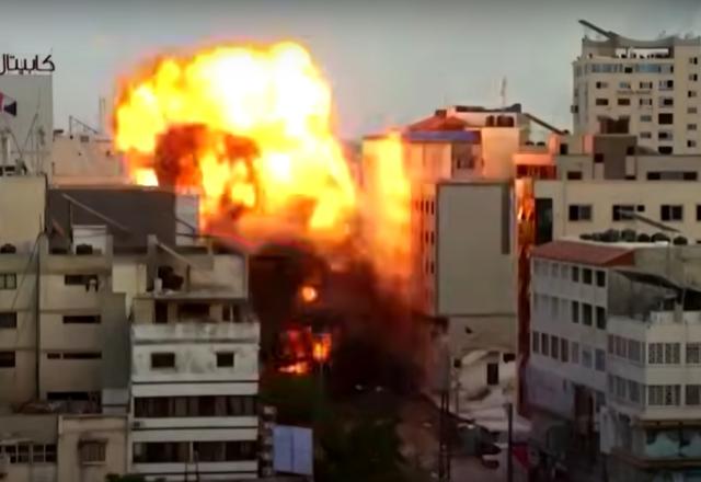 Serviços de comunicação foram interrompidos na região. Empresa afirma que ataques destruíram infraestrutura.|Foto: Reprodução | SBT News