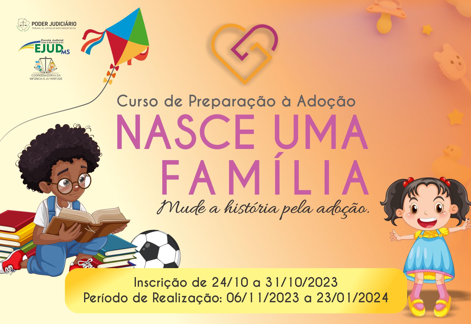 Inscrições para adoção ainda estão abertas