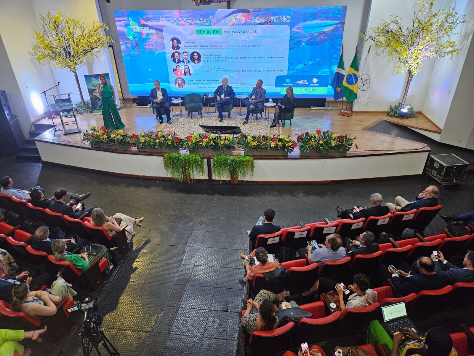 Evento debate Inteligência no Judiciário