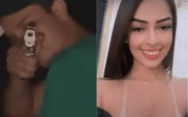 Caso foi registrado em Jataí (GO). Vítima já tinha relatado ameaças e terminou relacionamento.|Foto: Reprodução/SBT News