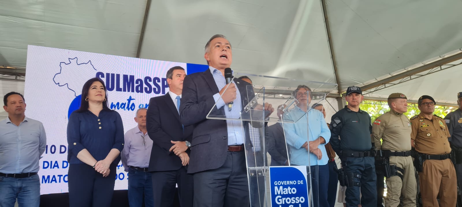 Secretário de Estado de Justiça e Segurança Pública de Mato Grosso do Sul (Sejusp), Antônio Carlos Videira