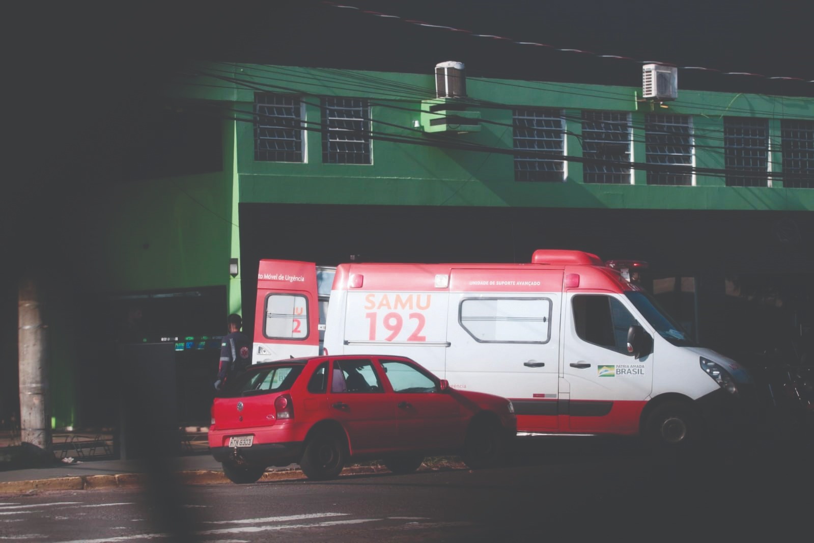 Foto: Atualmente, a Capital conta com 11 viaturas
do Samu para realizar
os atendimentos /Marcos Maluf