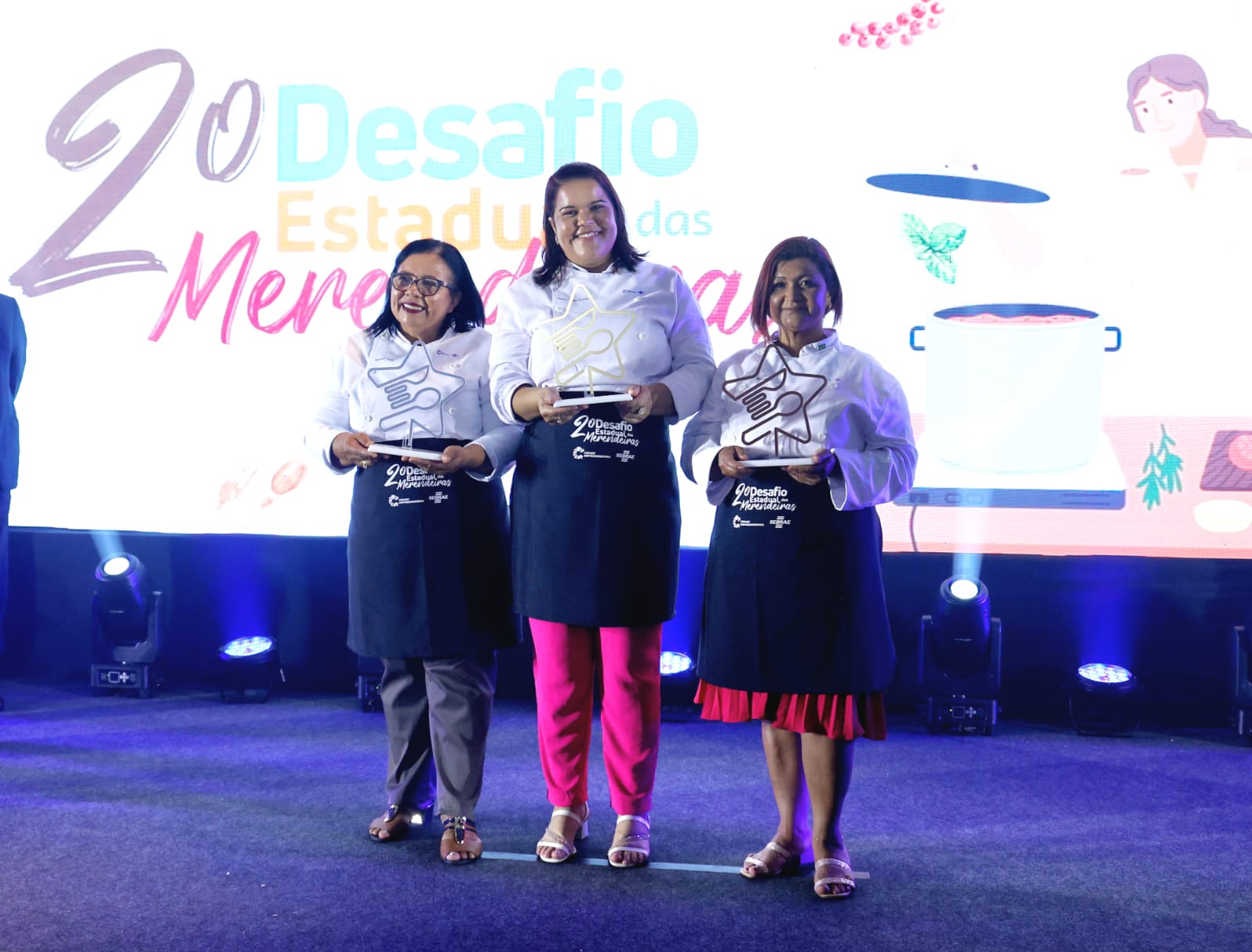 Competição entre merendeiras foi destaque