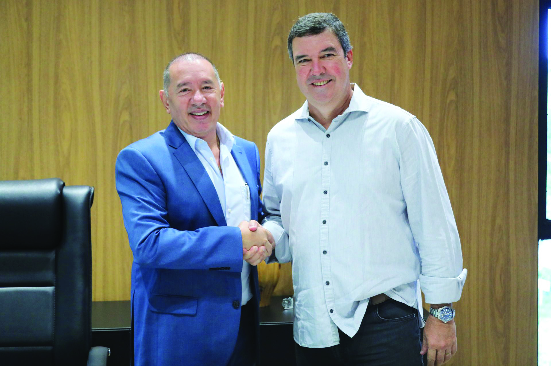 Gerson Claro será
governador na licença
de Riedel e na ausência
do vice, Barbosinha.| Foto: Wagner Guimarães/ALEMS