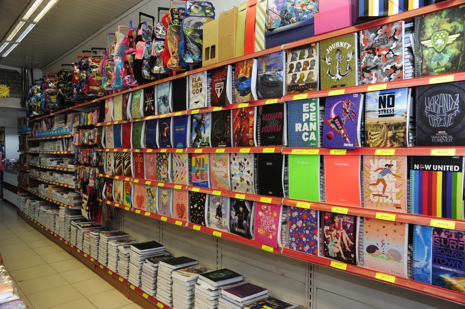 Materiais escolares têm itens com variação de até 300% em Campo Grande