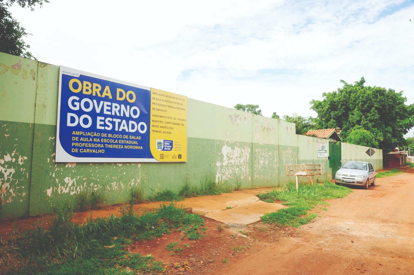 Foto: Segundo a secretaria,
existem alguns prédios já
adaptados para receber
alunos, na Capital/Nilson Figueiredo