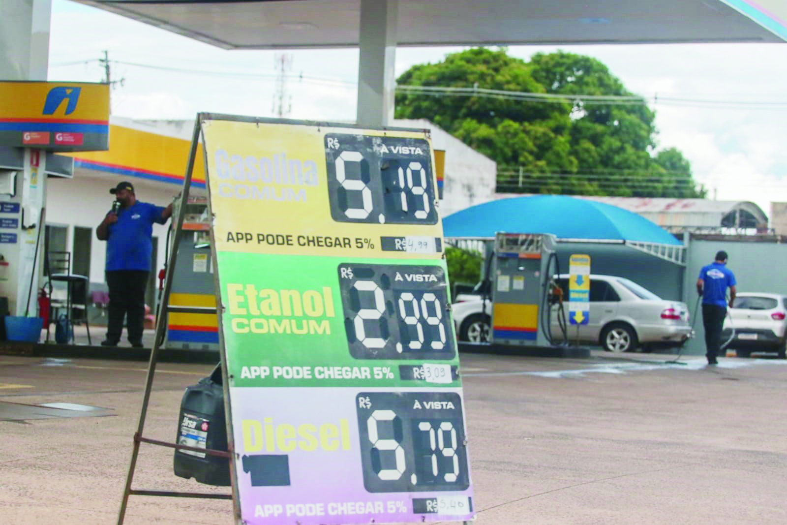 Foto: Combustível mostra
algumas variações de
preços, entre os postos
de Campo Grande/Marcos Maluf