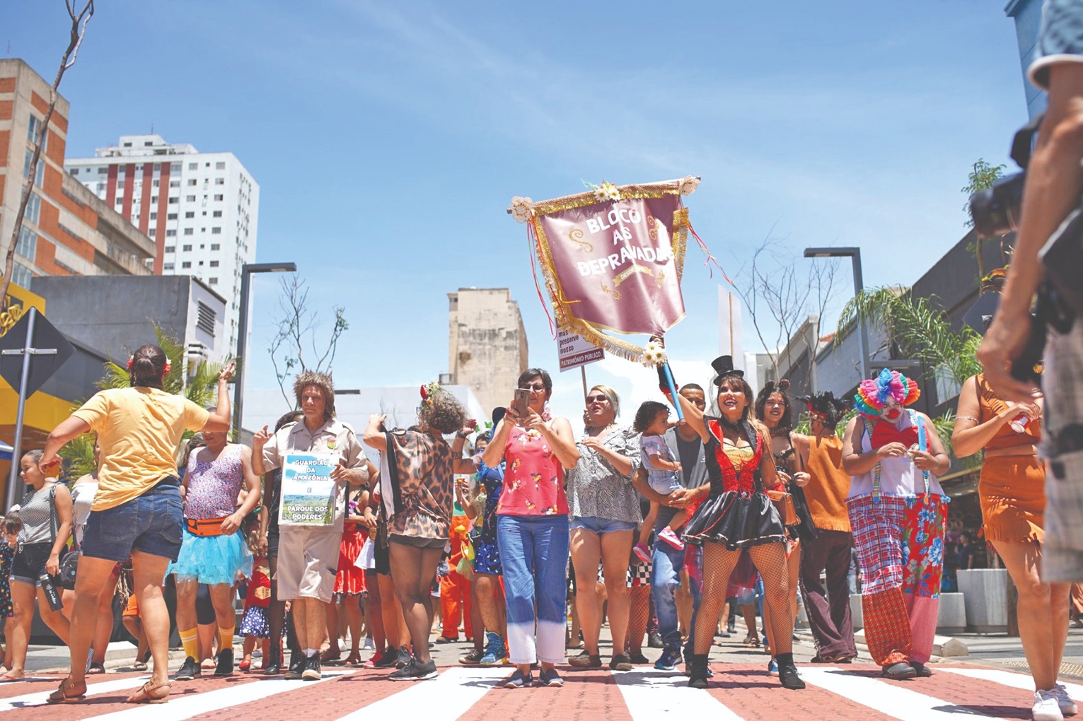 Fotos: Bloco As Depravadas/ Reprodução