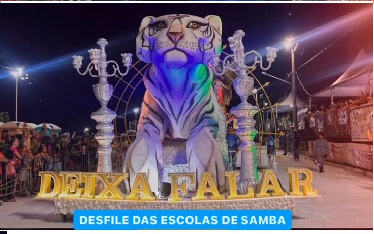 Escola de Samba Deixa Falar ganhou o Carnaval 2024