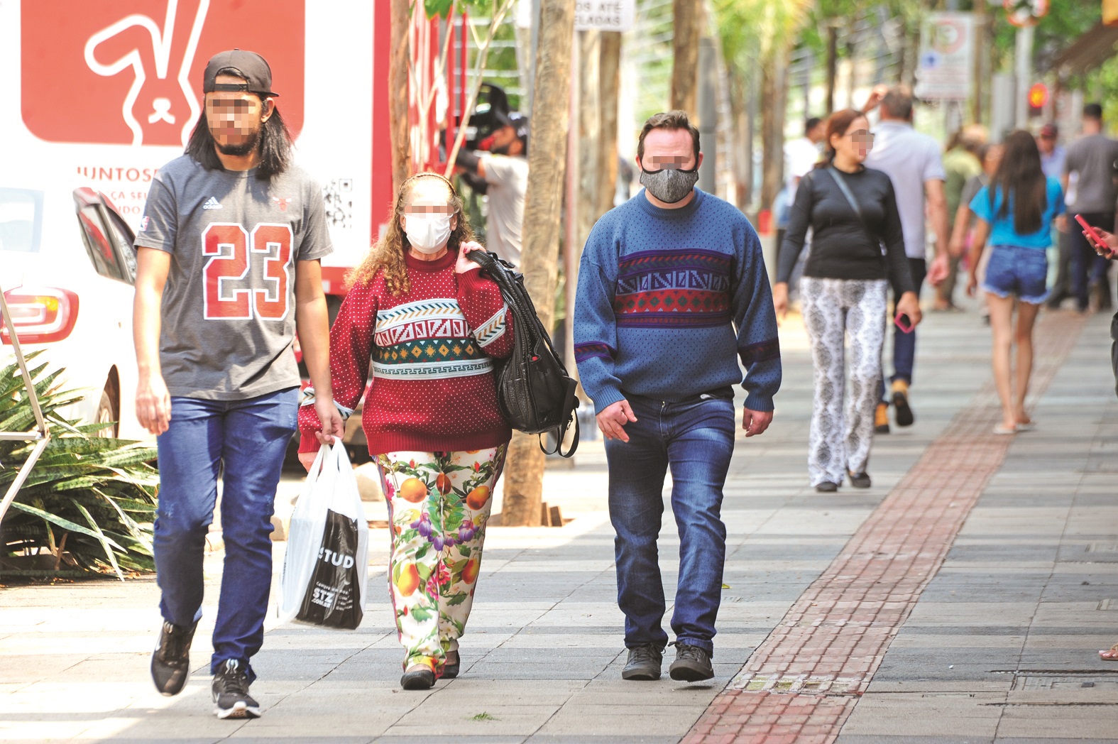 Situação do ar fica crítica e recomendação é que campo-grandenses usem máscaras