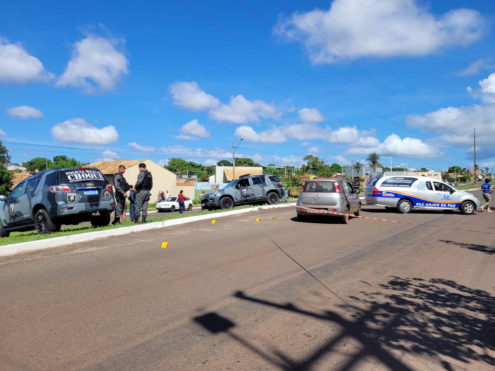 Local Onde ocorreu o crime (Foto: Reprodução)