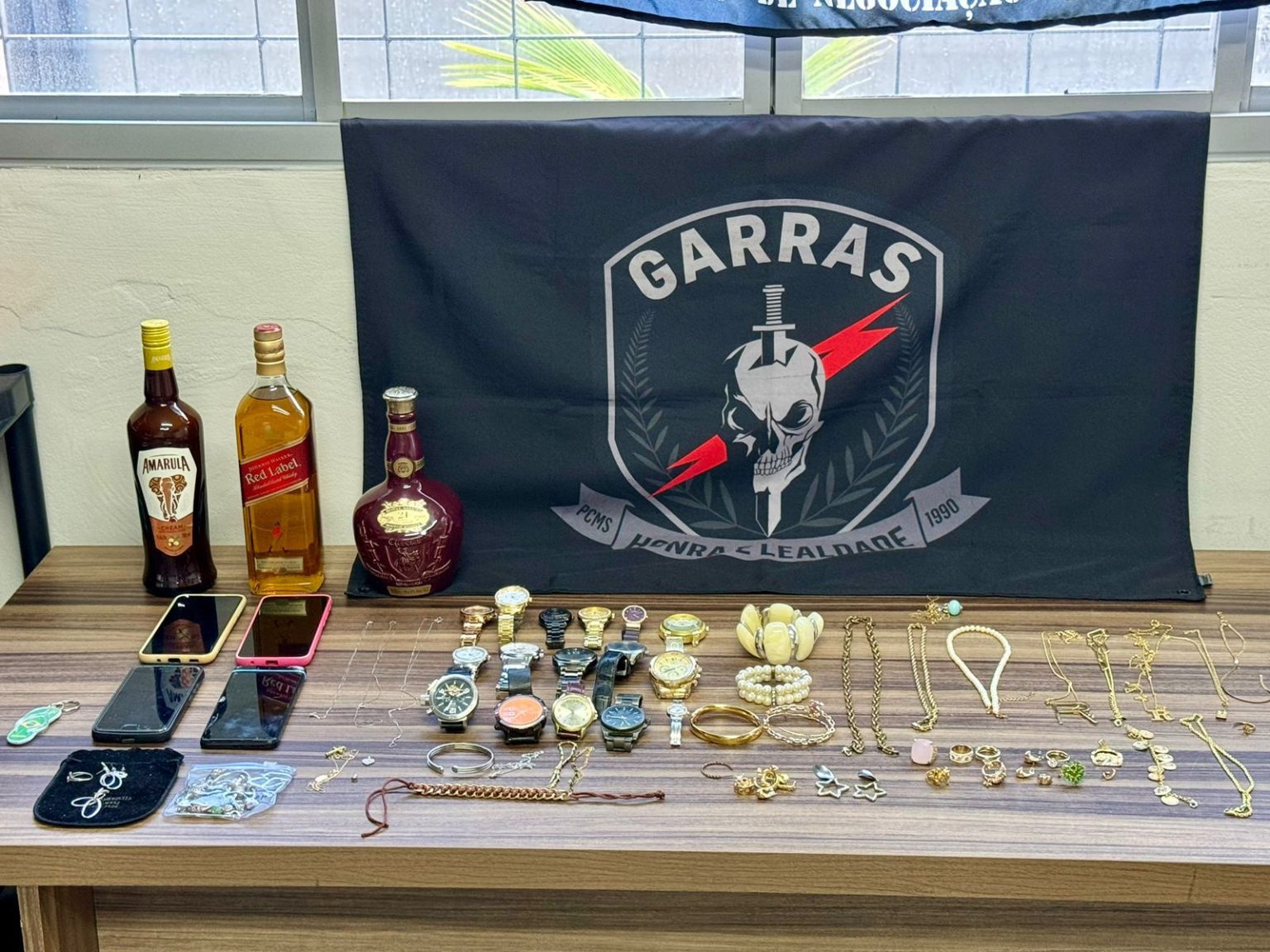 Itens Furtados (Foto: Reprodução/ Polícia Civil )