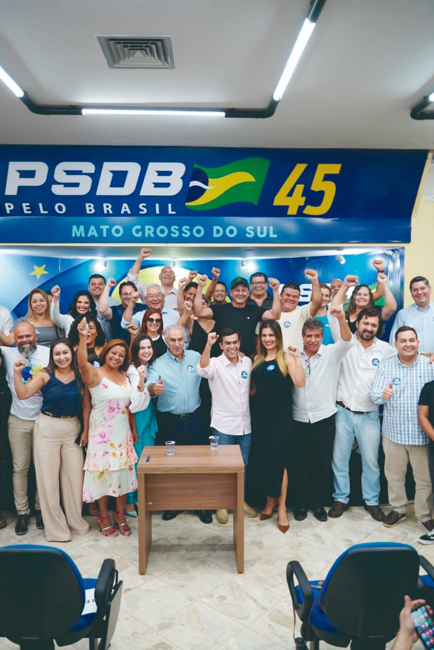PSDB fecha alianças e segue fortalecido para eleição municipal em Campo Grande - Foto: Divulgação
