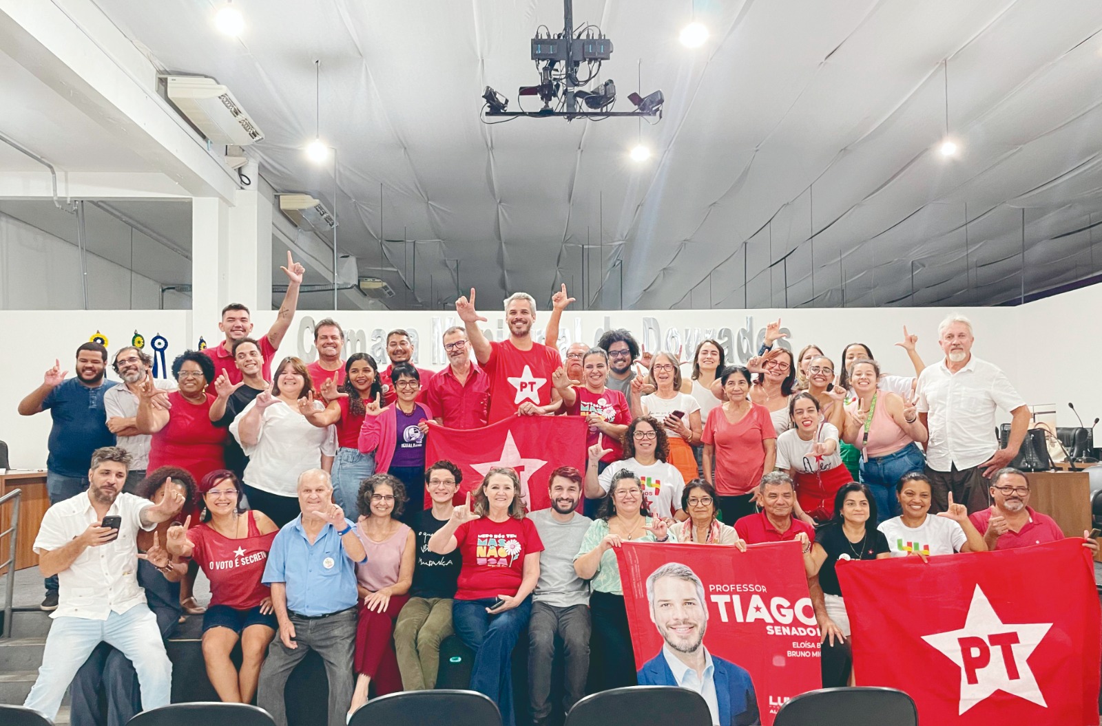 Tiago Botelho vence prévias no domingo que definiu o pré-candidato do PT em Dourados - Foto: Divulgação