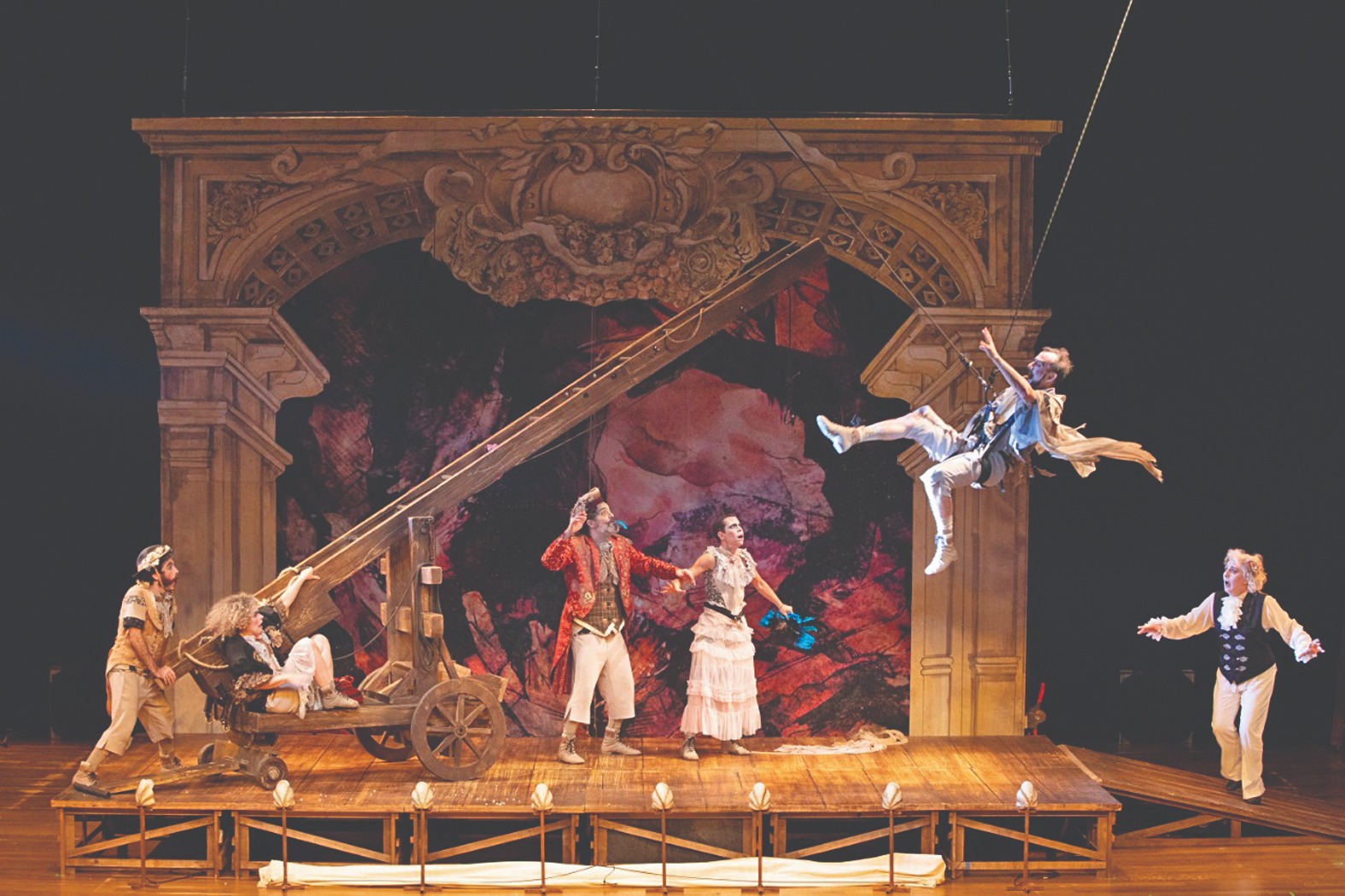 O nome da peça é "A verdadeira história do barão" Foto: Caca Bernardes